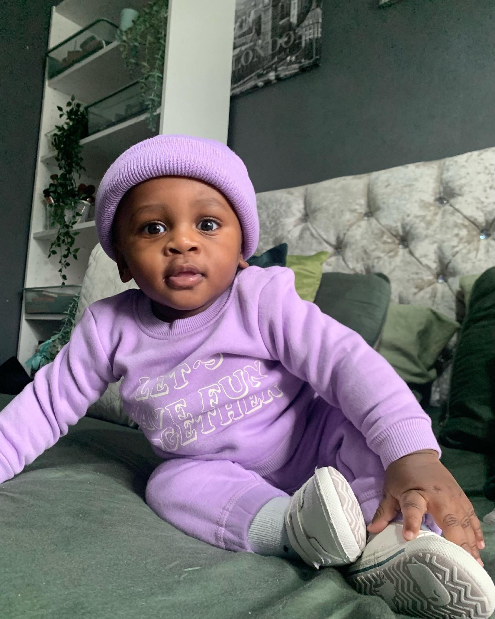 💜Purple Beannie @shein 
💜Matching Set @primark 
💜Trainers @next 

#LTKbaby #LTKkids #LTKfamily