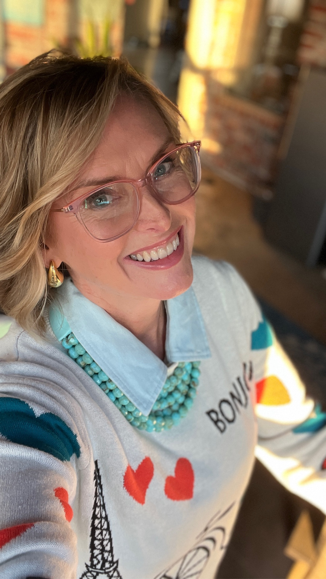 What I wore as an over-60 lady with a super cranky back. Because sometimes a cute outfit is the best medicine! 
This sweater fits true to size, don’t be tempted to size up! 


#LTKMidsize #LTKOver40