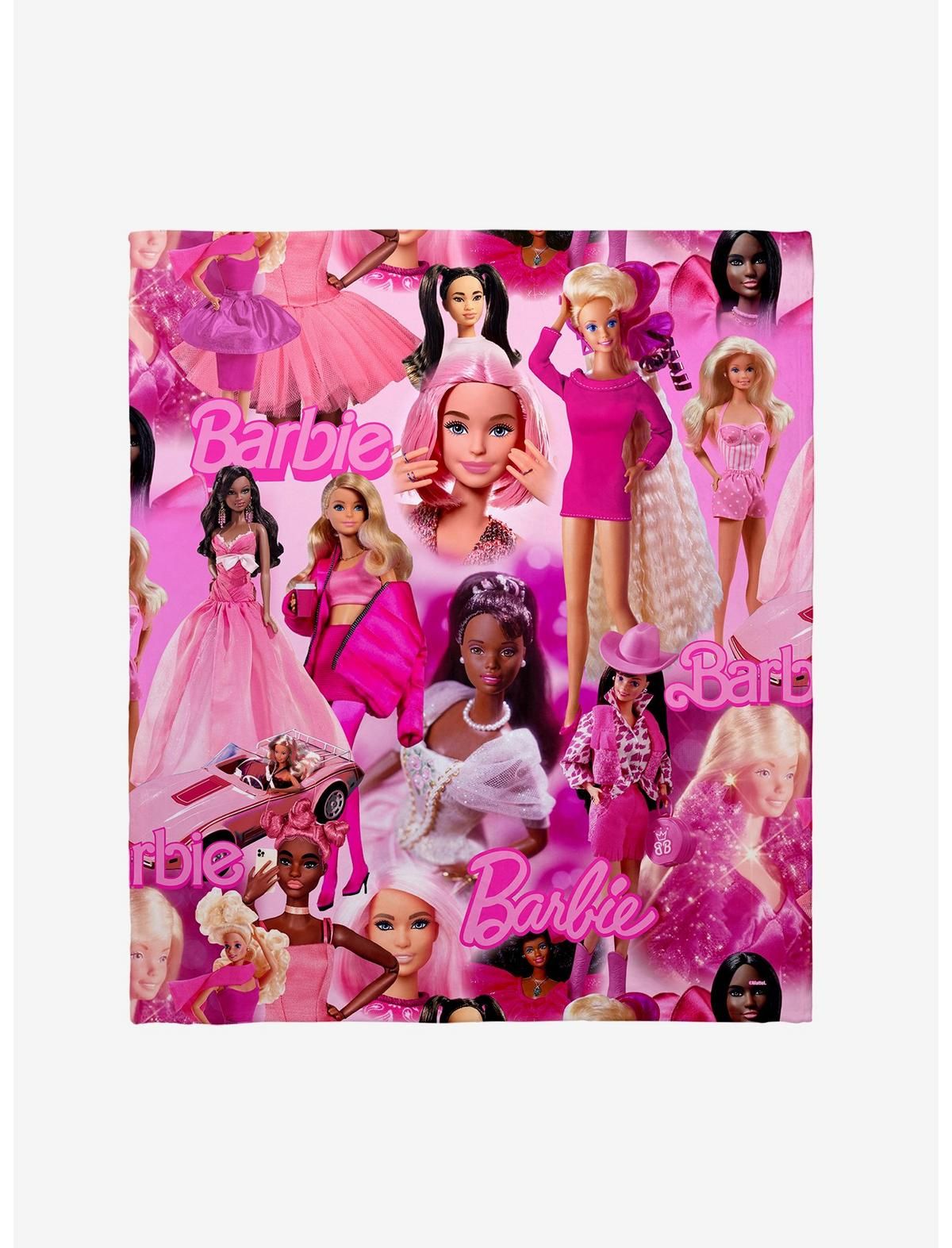 Barbie Pretty Pink Throw Blanket | Hot Topic | Hot Topic