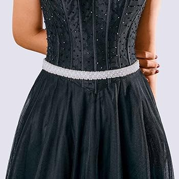 Campsis Pearl Bridal Belt Handmade Wedding Dress Belt Sashes | Amazon (US)