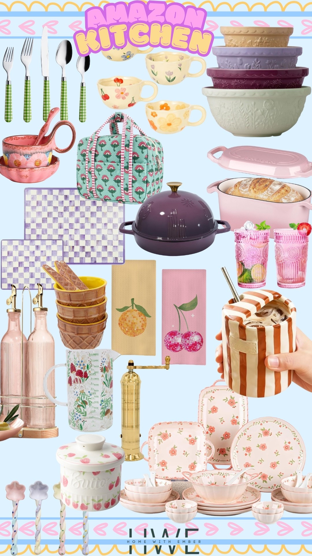 Colorful Amazon Kitchen finds #amazonkitchen #kitchenfinds #colorfulhome

#LTKHome