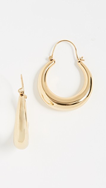 Martina Tube Hoop Earrings | Shopbop