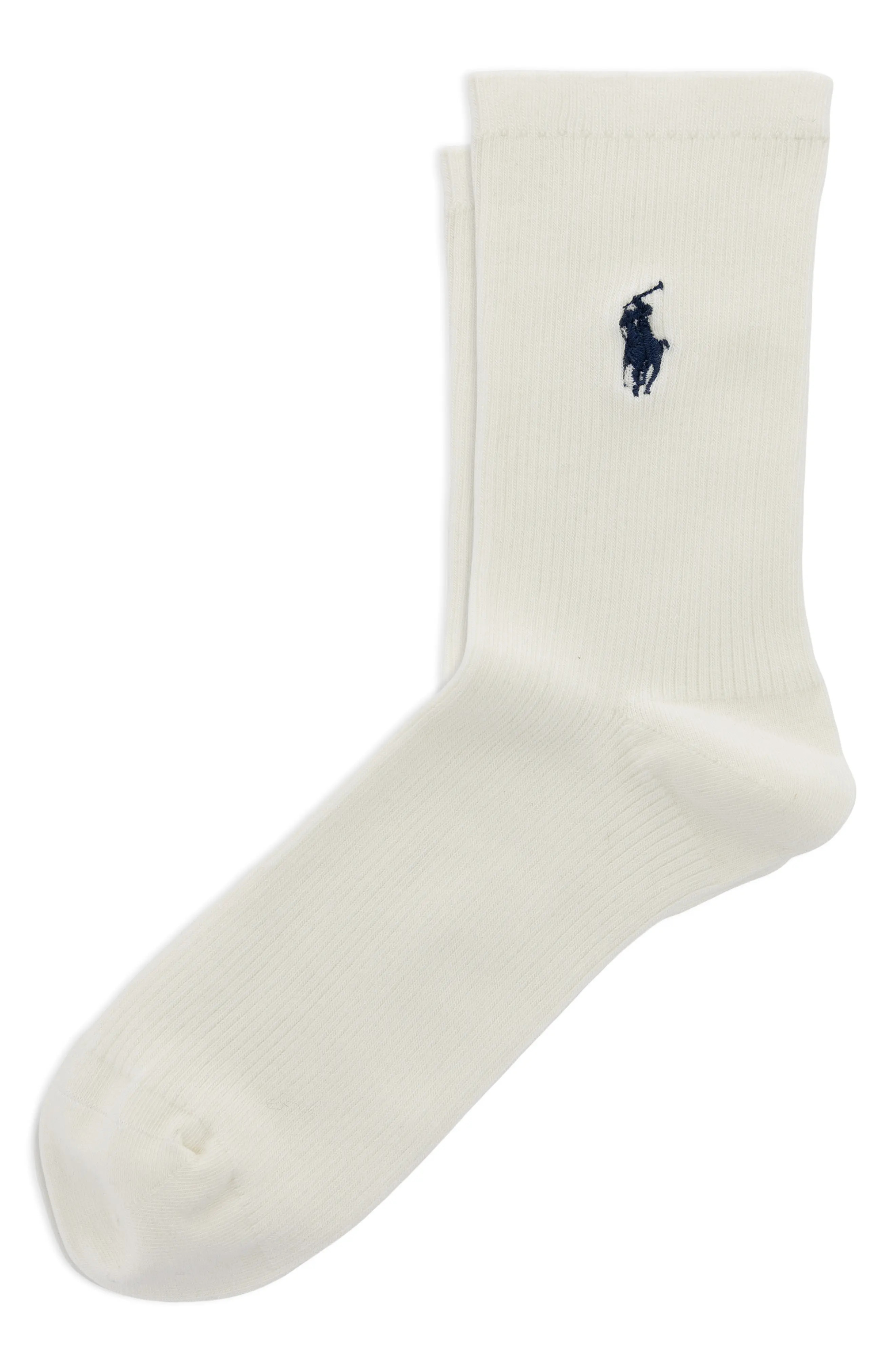 Polo Ralph Lauren Rib Crew Socks (Women) | Nordstrom | Nordstrom