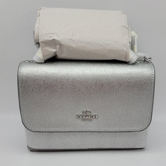 Coach Mini Klare Crossbody CE665 Metallic Silver | Poshmark