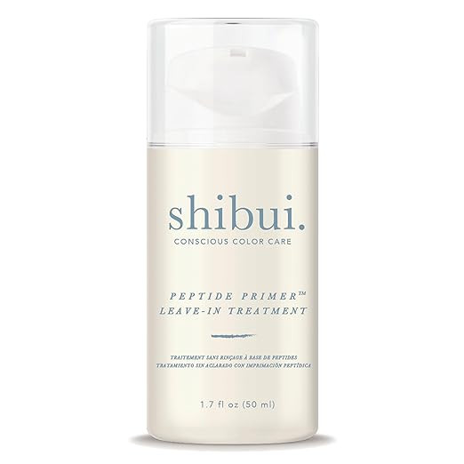 Shibui Peptide Primer Leave-In, Fortifies & Enhances Shine, for Chemically- and Color-Treated Hai... | Amazon (US)