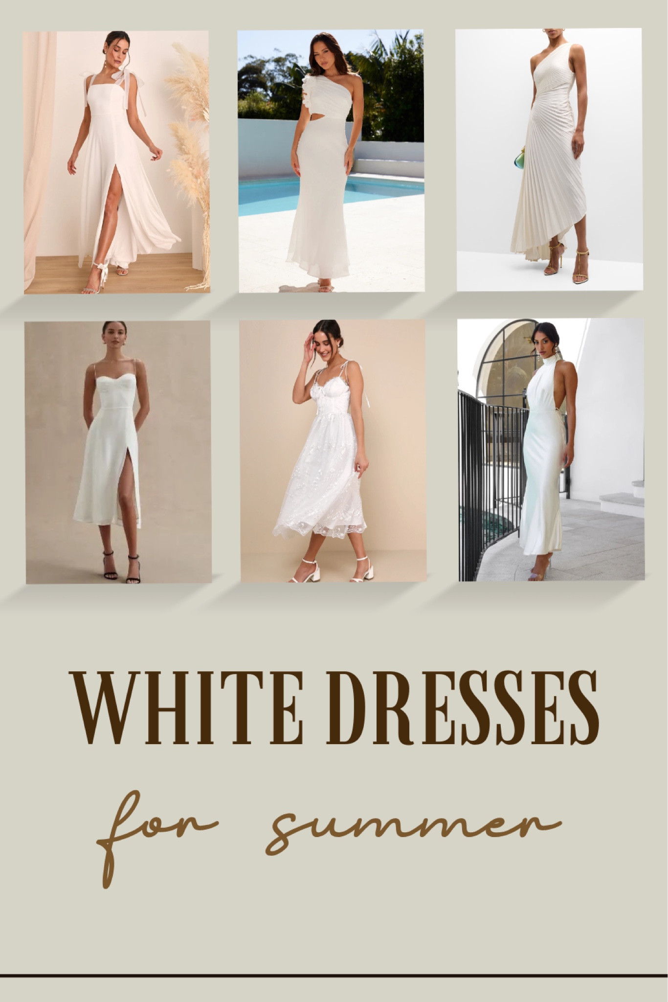 White long dresses for summer 🌻#LTKstyletip #LTKwedding

#LTKSeasonal #LTKStyleTip #LTKWedding