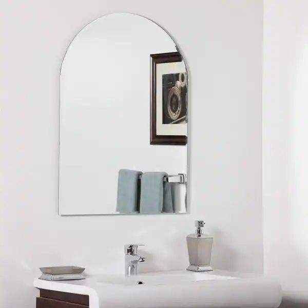 Rita Arch Modern Bathroom Mirror | Bed Bath & Beyond