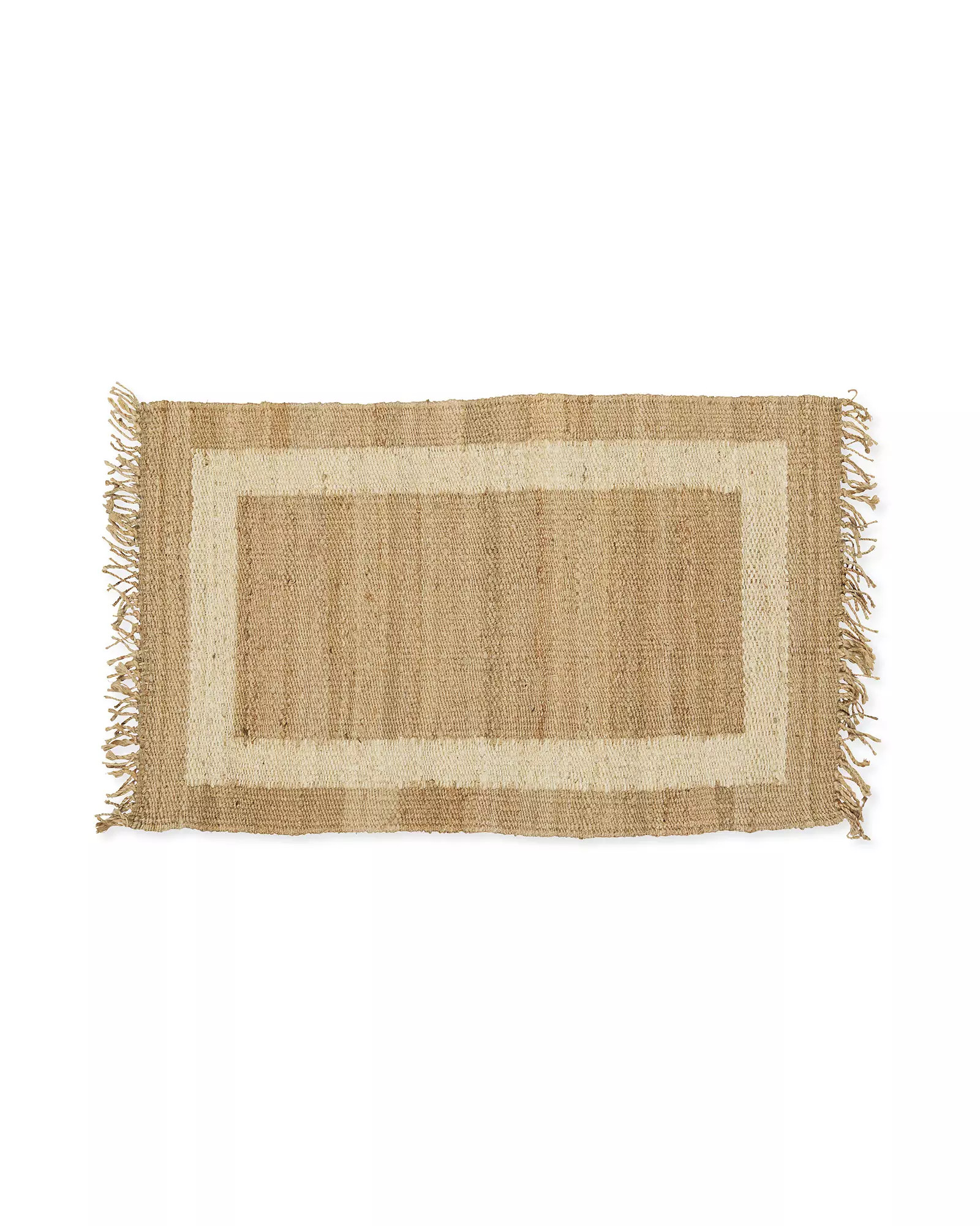 Jute Border Rug | Serena and Lily