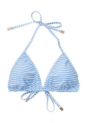 Snapper Rock Women's Sustainable Stripe Bikini Top | Belk