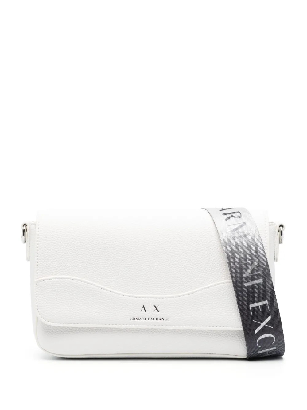 logo-print grained crossbody bag | Farfetch Global