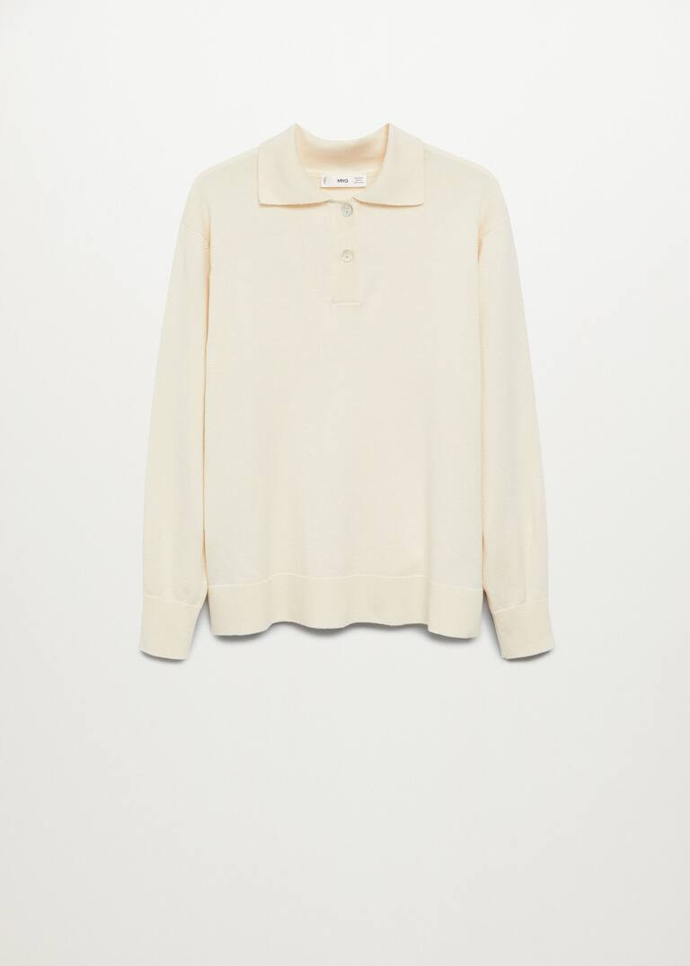 Knit cotton sweater -  Women | Mango United Kingdom | MANGO (UK)