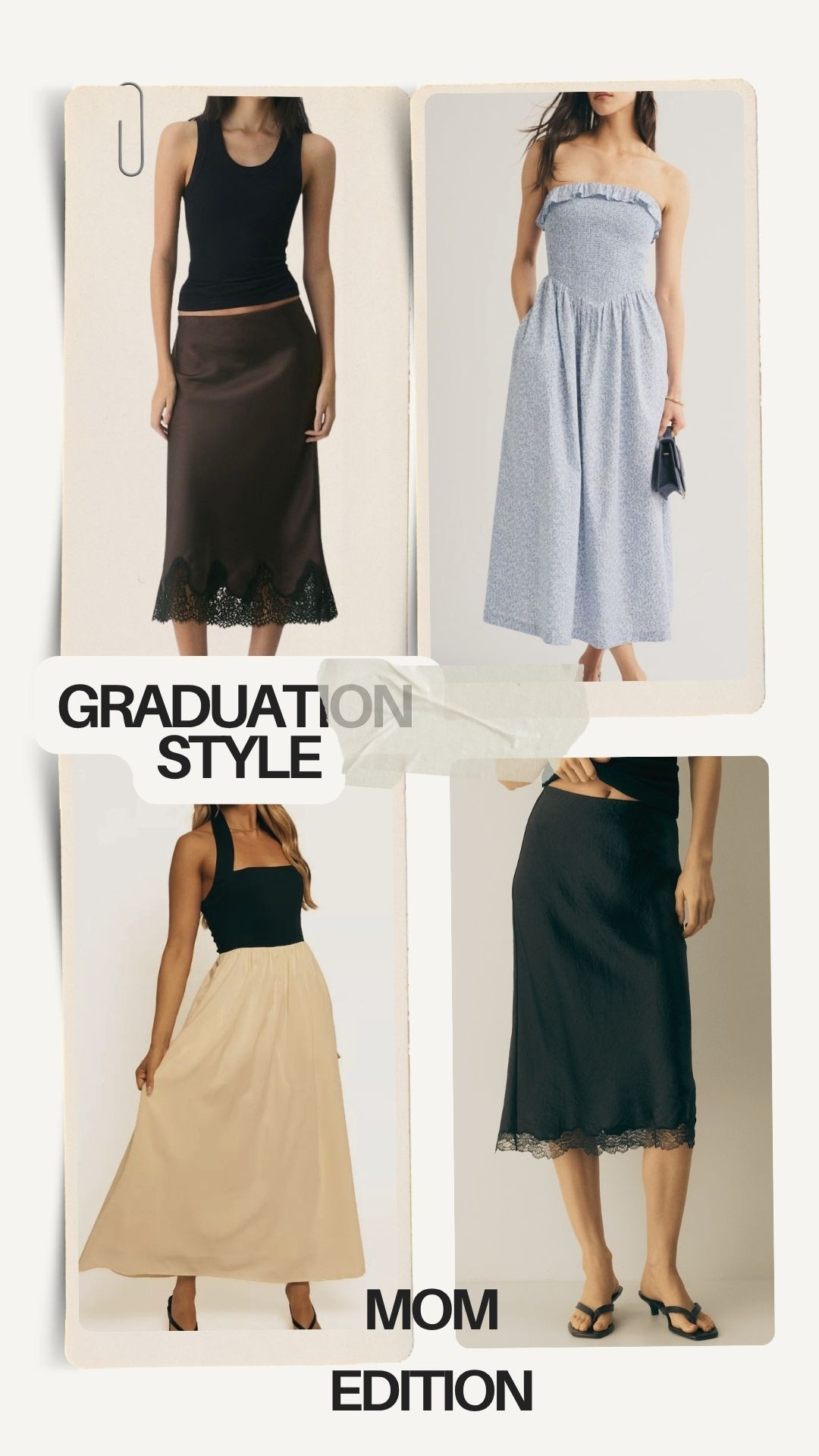 From a mom of 2, 46, 5'3" 
GRADUATION STYLE-MOM EDITION!
What am I wearing to College, HS, and Jr High Graduations next month?  Think pulled together, picture perfect, sitting, comfortable, mom cool, and CELEBRATING! 
Everything Linked.
#ltkstyle #graduationoutfits #styleatanyage #graduationstyle #momstyle #momofgirls #springstyle #chicover40 #chicover45 #affordablefashion  

 #LTKootd #LTKSeasonal #LTKOver40