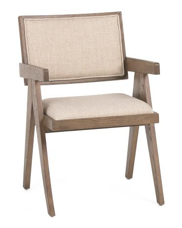 21.5x33 dolton solid ash wood frame dining chair | TJ Maxx
