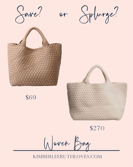 Here's an affordable version of this expensive woven bag!
#savevssplurge #looksforless #bestdupes #affordablestyle

#LTKitbag #LTKFind