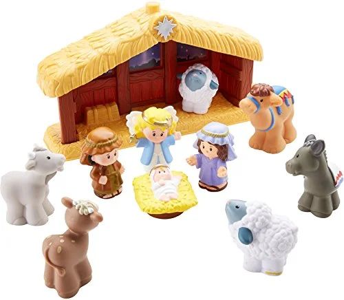 Fisher-Price Little People Christmas Story Nativity 10-Figure Set | Walmart (US)