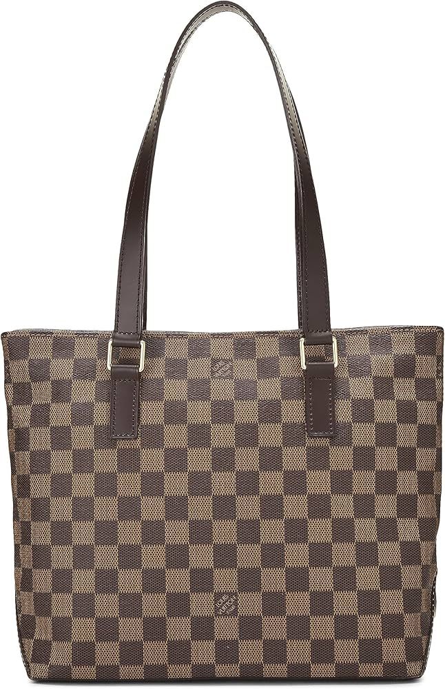 Amazon.com: Louis Vuitton, Pre-Loved Damier Ebene Cabas Piano, Brown : Luxury Stores | Amazon (US)