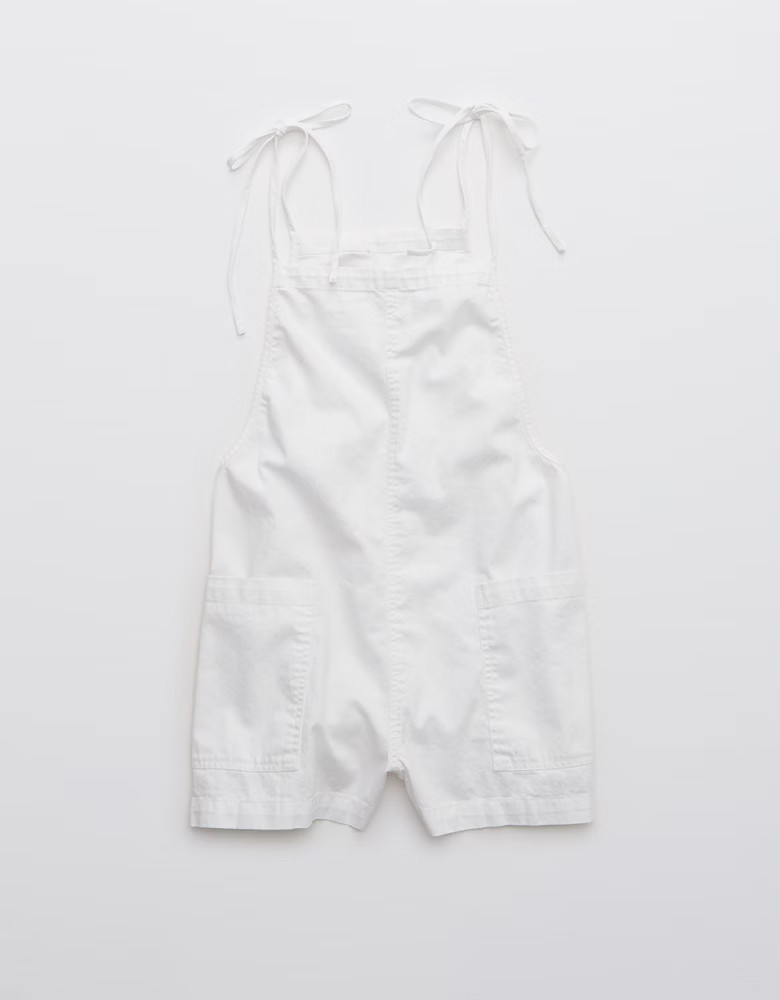 Aerie Tie Shoulder Shortall | American Eagle Outfitters (US & CA)