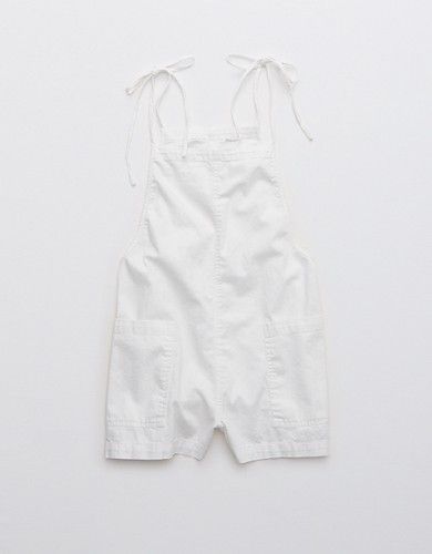 Aerie Tie Shoulder Shortall | American Eagle Outfitters (US & CA)