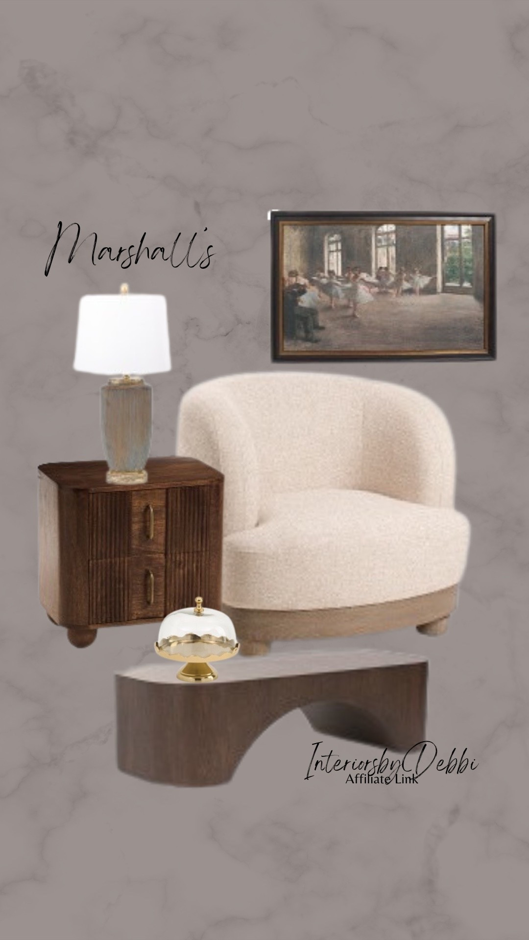 Marshall’s Finds
Accent chair, side table, coffee table, framed art, lamp, transitional home, modern decor, amazon find, amazon home, target home decor, mcgee and co, studio mcgee, amazon must have, pottery. barn, Walmart finds, affordable decor, home styling, budget friendly, accessories, neutral decor, home finds, buy new arrival, coming soon, sale alert, high end look for less, Amazon favorites, Target finds, cozy, modern, earthy, transitional, luxe, romantic, home decor, budget friendly decor #marshalls

#LTKSeasonal #LTKHome