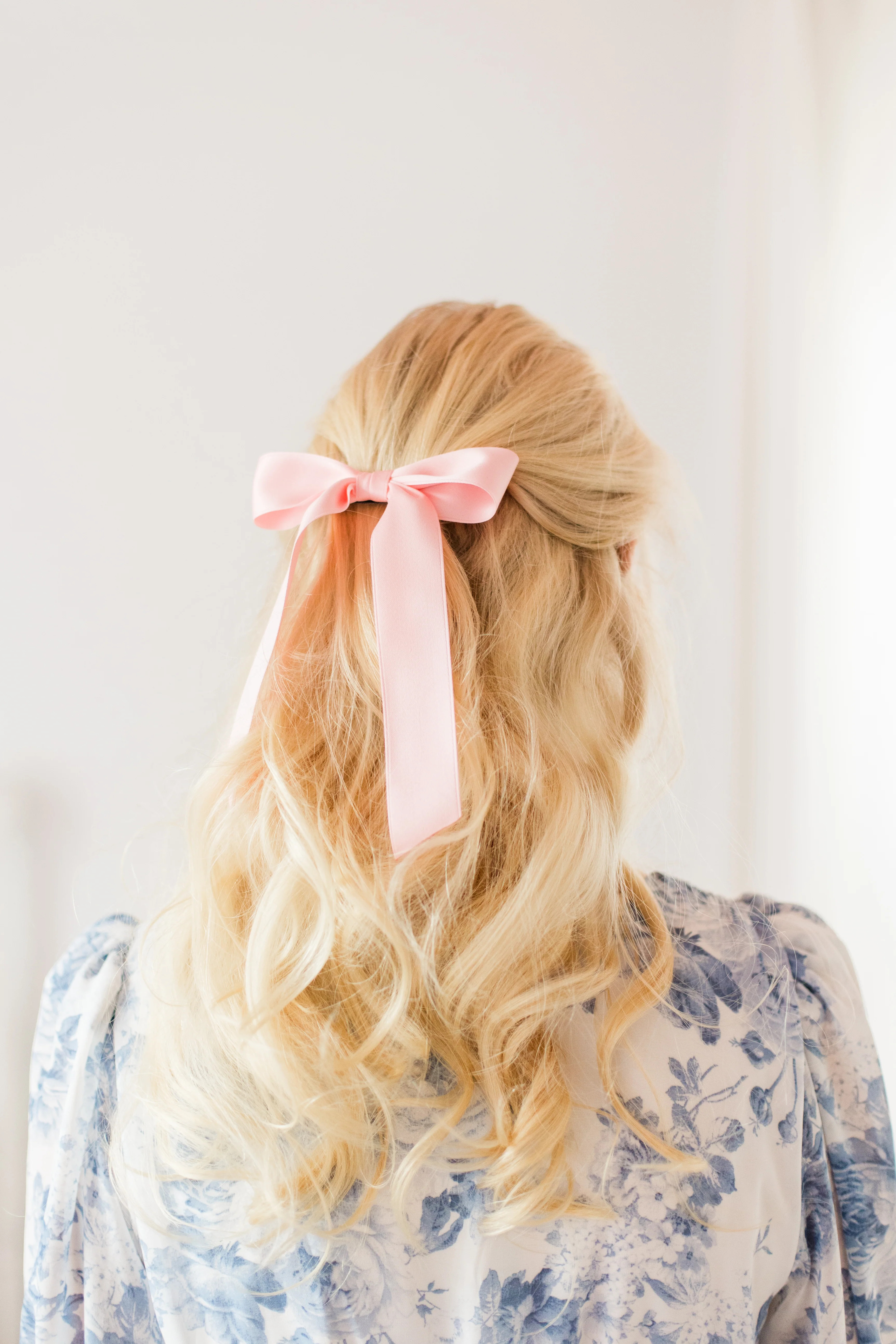 Florence Matte Satin Bow | Grace & Grandeur Bow Company