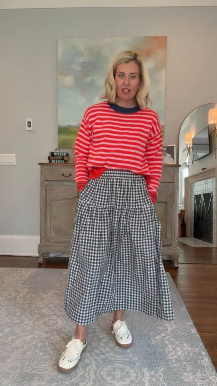 The sweater over this set is so good!! I’m in love with this brand and all the details! I’m wearing an xs in all & 8 in sneakers. 

#LTKdayinmylife #LTKmomlife #LTKOver40