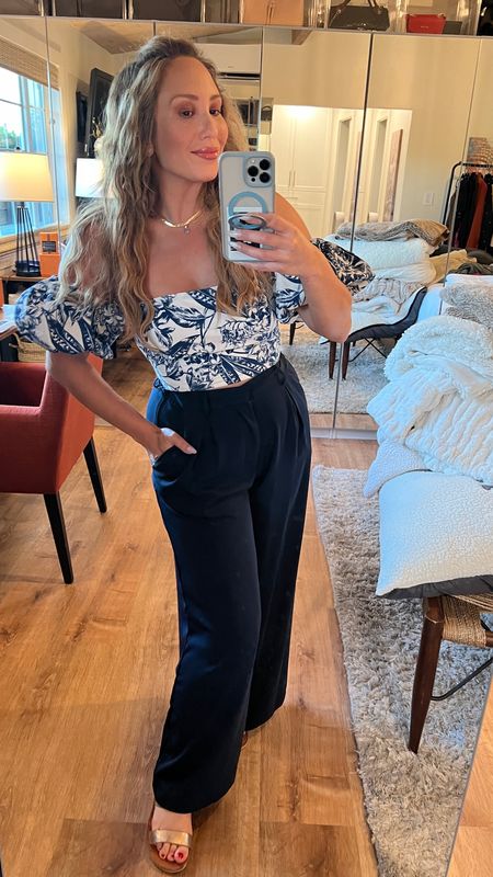 It still feels like Summer in California! Loving my top from Abercrombie & Fitch and Amazon’s navy blue high waisted trouser which will be on sale in only a few  days for their huge Prime Big Deal Days Sale from October 10-11! Comment below and let me know what you’re looking forward to purchasing during the big sale! 💙

#LTKxPrime #LTKHolidaySale #LTKsalealert