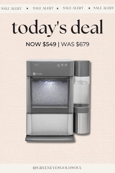 Amazon spring sale! Was $679 now $549 ❤️ 
Ice machine, ice, countertop 

#LTKfamily #LTKhome #LTKsalealert