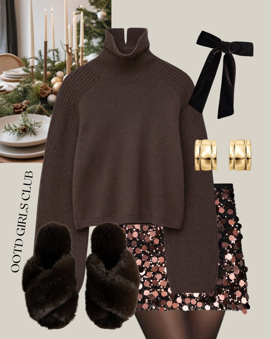 Christmas Day 2025 outfit idea! Add a heel for a festive evening out! 

#LTKstyletip #LTKwinter #LTKpartywear