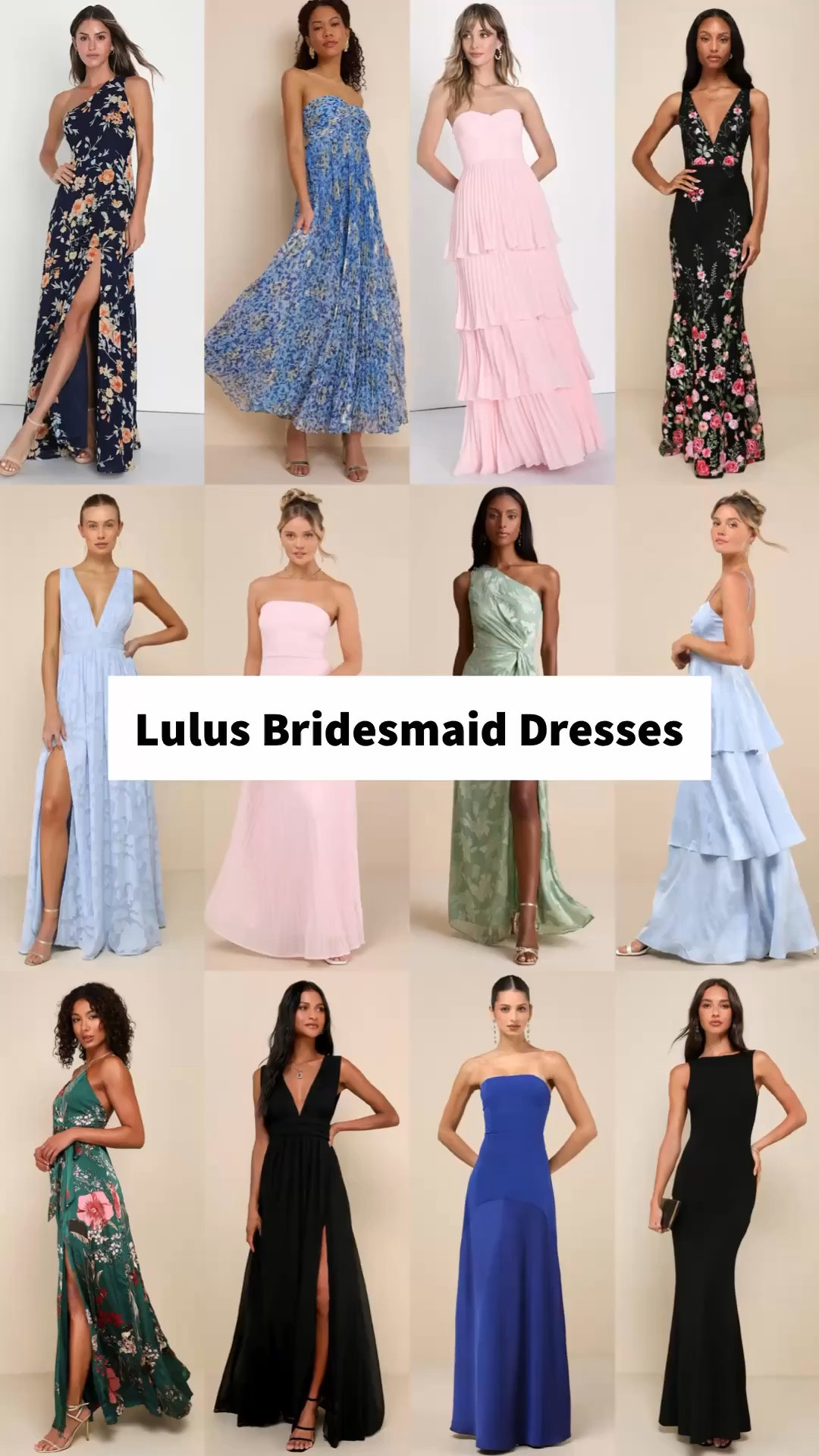 Lulus bridesmaid dresses, starting at $89.

Lulus dress. Spring wedding guest dress. Event dress. Spring dresses. Wedding guest. Wedding guest dress. Formal gowns. Spring party dress. Formal wear. Lulus wedding guest dress. Maid of honor dress. Black tie dresses. Special occasion dresses. Full length dresses. Formal dresses. Wedding guest dresses. Summer bridal party dress. Summer bridesmaid dress.

#LTKWedding #LTKSeasonal