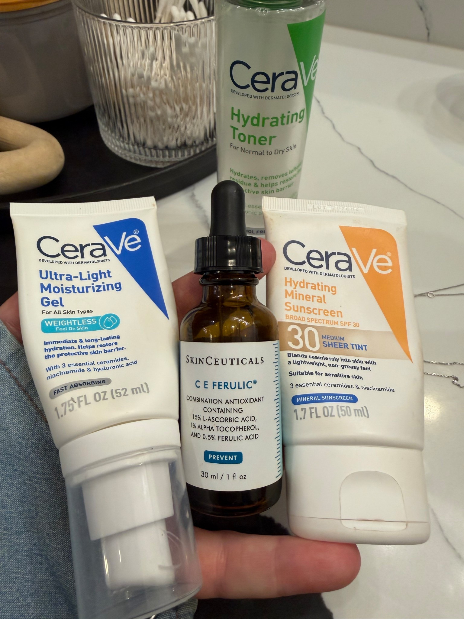 My non-negotiables for looking rested, hydrated, and somewhat put together. ❤️🤪

#LTKselfcare #LTKgrwm #LTKmorningroutine