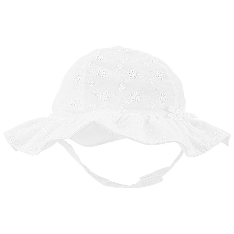 Baby Eyelet Ruffle Bucket Hat | Carter's