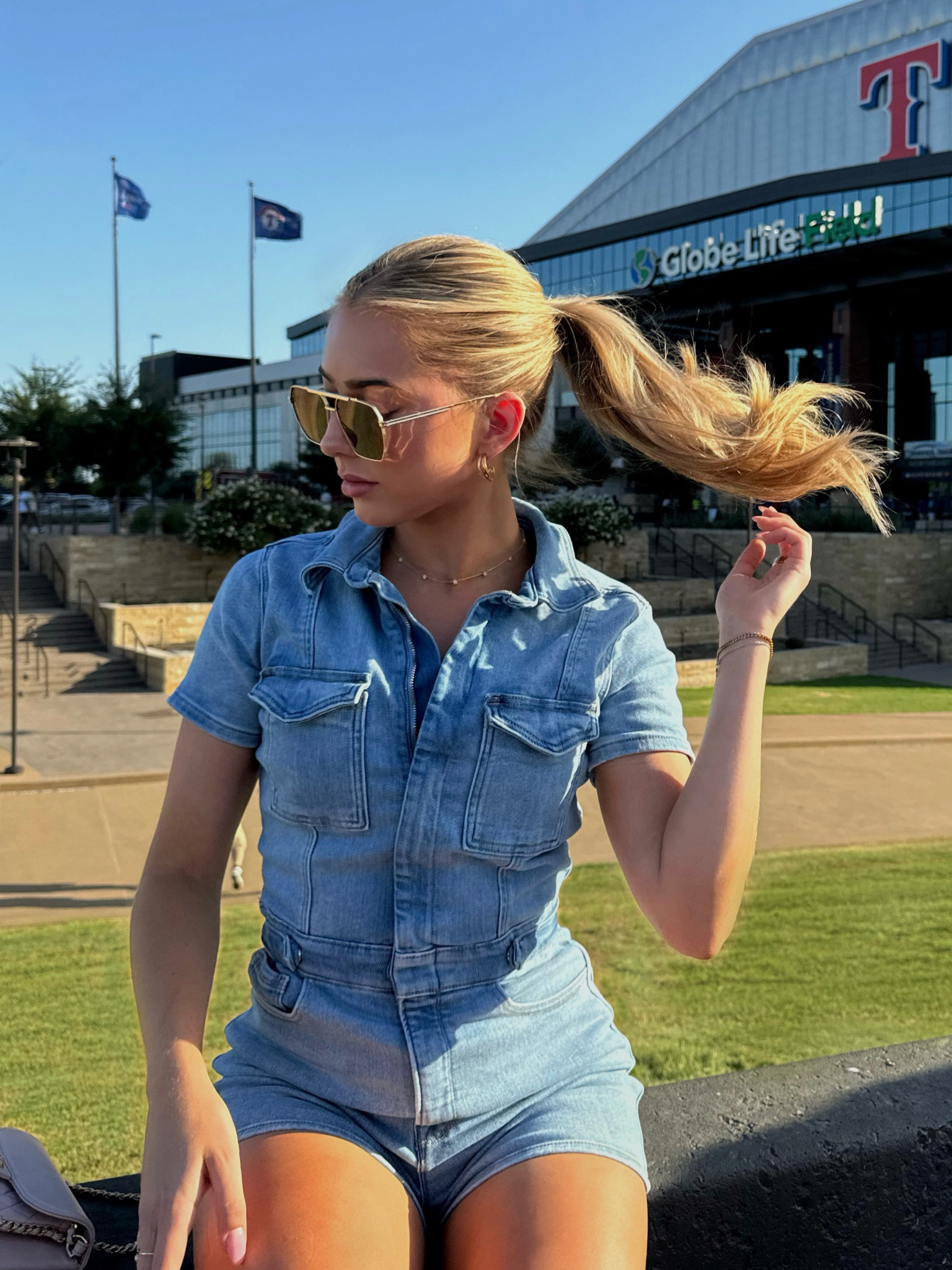 Denim Romper⚾️

#LTKTravel #LTKStyleTip #LTKFindsUnder100