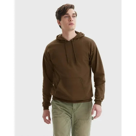 Hanes Men s & Big Men s EcoSmart Fleece Hoodie Sweatshirt Sizes S-5XL | Walmart (US)