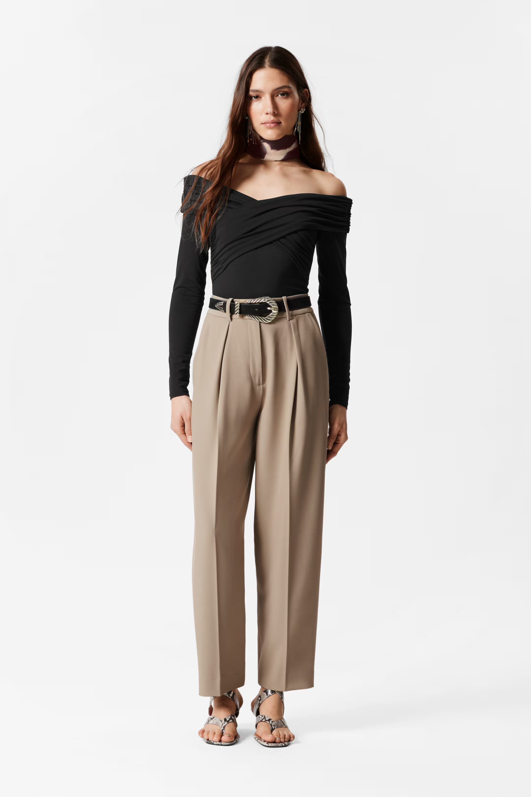 Tailored Tapered Trousers | H&M (UK, MY, IN, SG, PH, TW, HK)