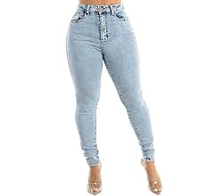 Moda Xpress Ultra High Waisted Jeans for Women - Skinny Jeans - Stretchable Slim Fit Jeans | Amazon (US)