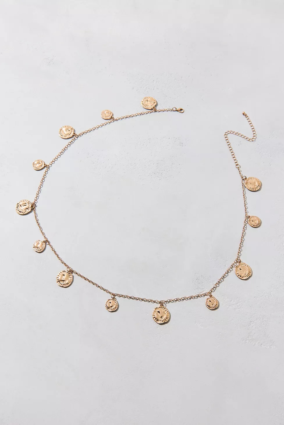 Coin Charm Belly Chain | Urban Outfitters (US and RoW)