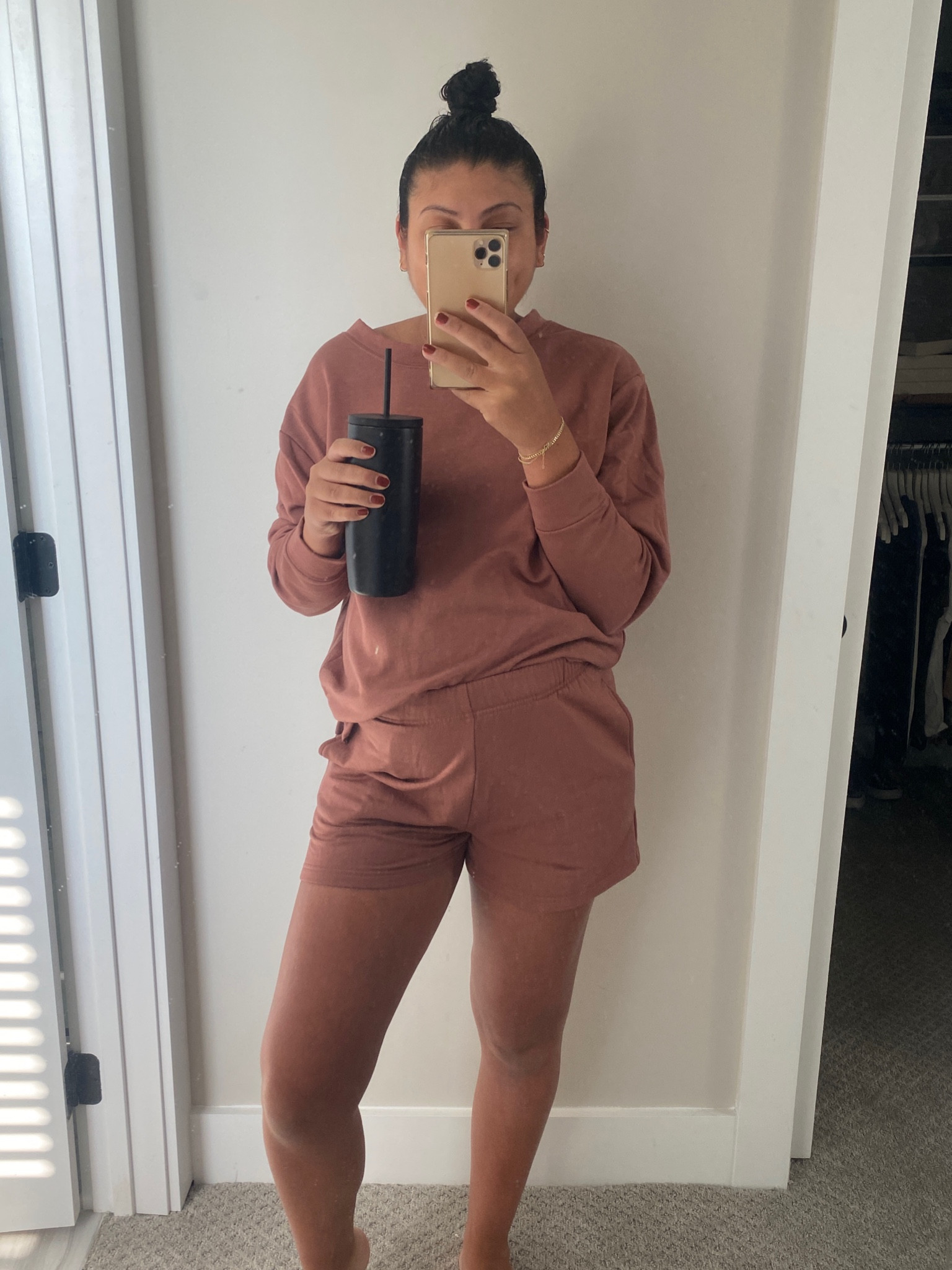 Sweatsuit short sets are a great option for comfort causal style and transitional summer to fall weather 

#LTKSeasonal #LTKstyletip #LTKfit