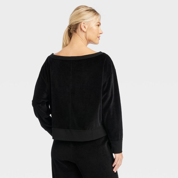 Women's Velour Sweatshirt - JoyLab™ | Target