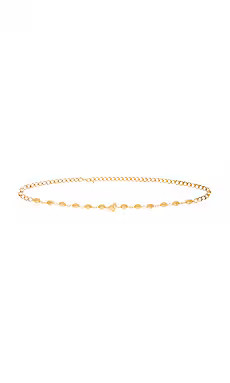 Ettika Shell Link Belt in Gold from Revolve.com | Revolve Clothing (Global)
