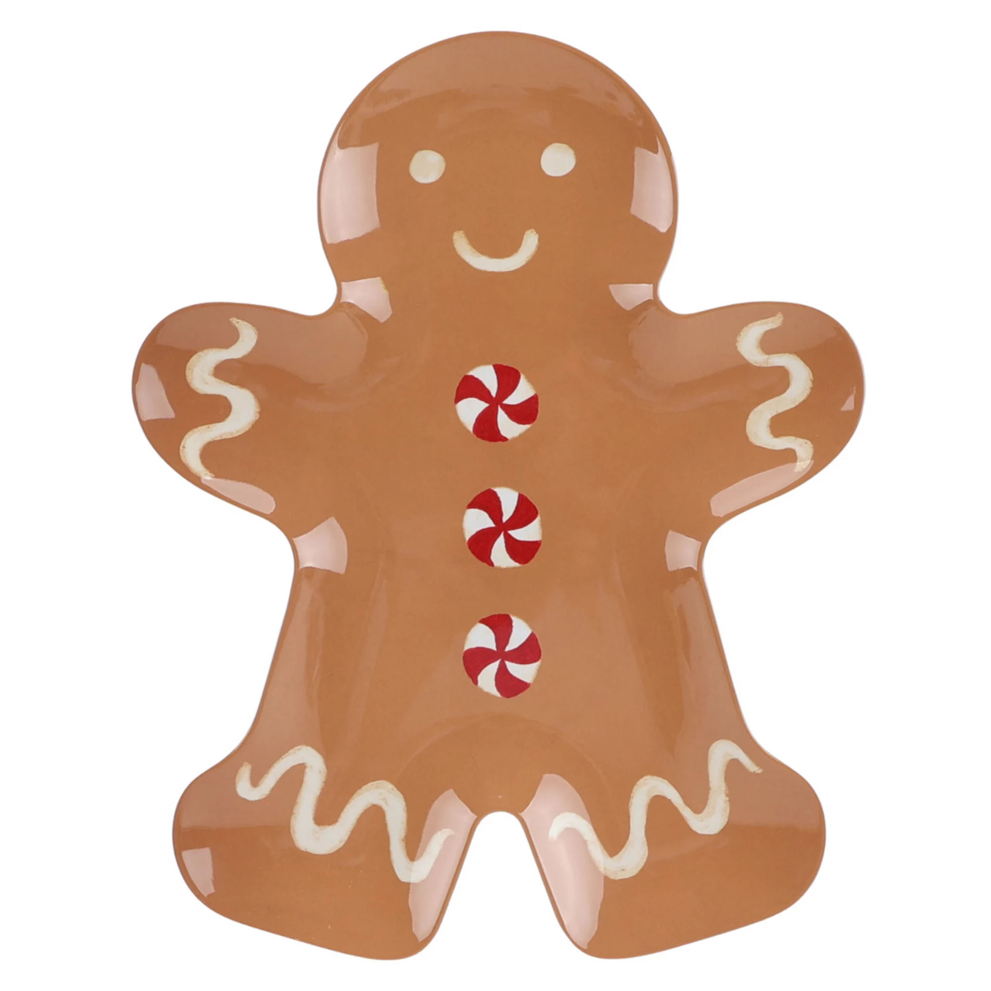 St. Nicholas Square® Gingerbread Figural Kids Plate | Kohl's