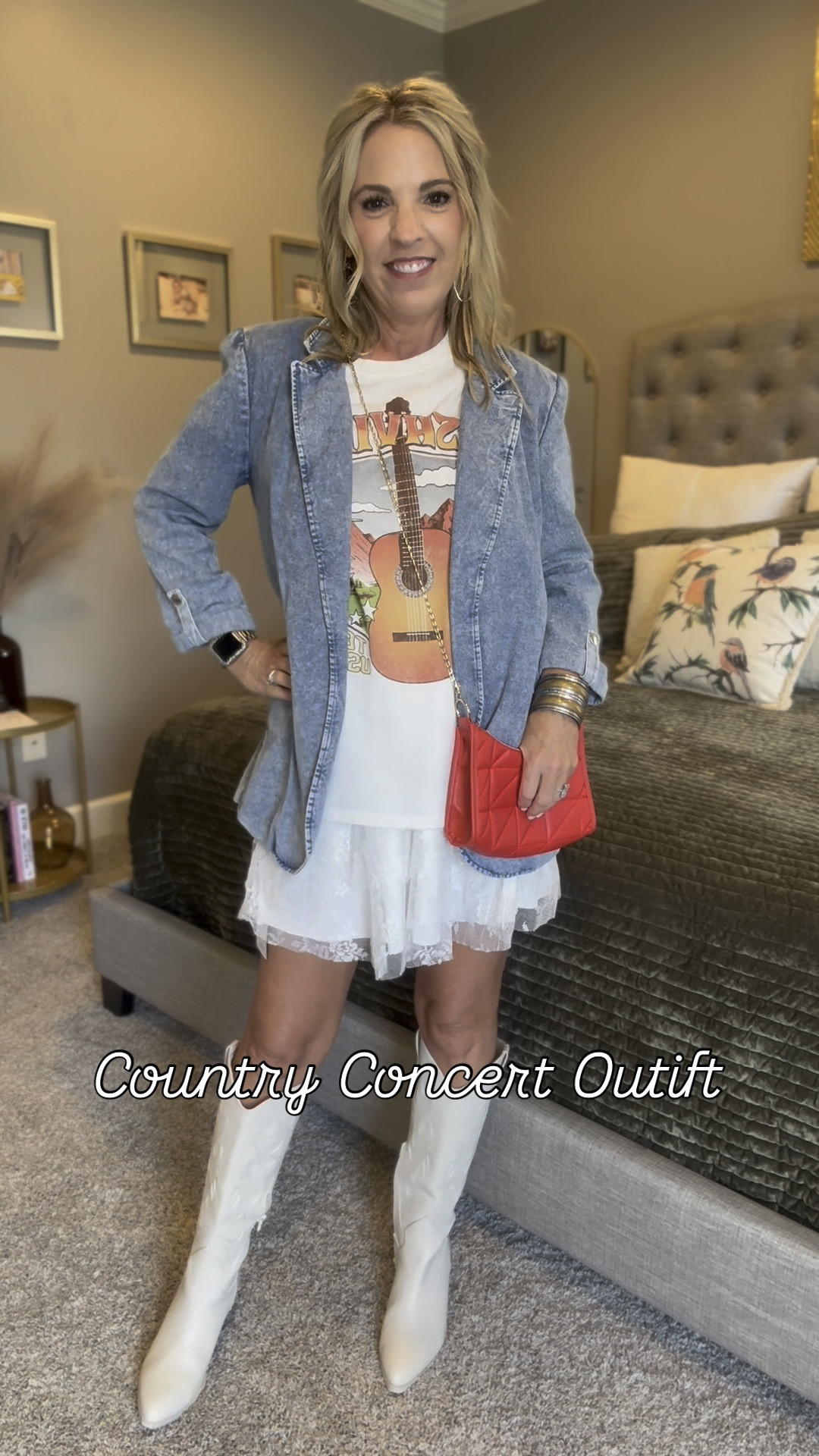 Ready for a country concert? 🤠✨ Check out this easy, chic outfit idea that’s perfect for dancing under the stars! Save this for inspo next time you’re headed to the show—and of course it is an affordable find! 



#CountryConcertStyle #OOTD #BohoChic #FashionOver40 

#LTKStyleTip #LTKShoeCrush #LTKOver40