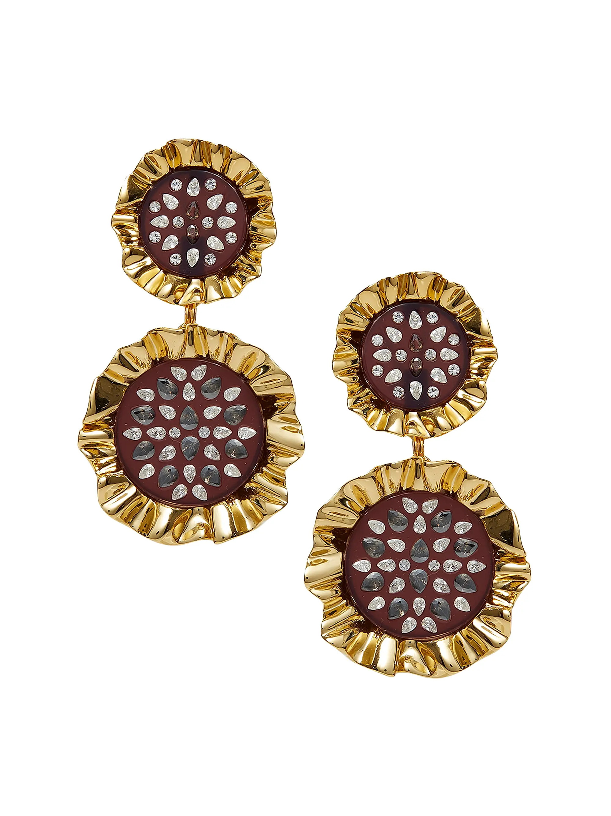 Sunflower Drop EarringOsRootbeer 200 | Saks Fifth Avenue