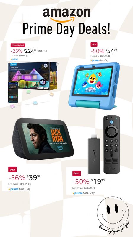 Amazon devices on sale for Prime Day! 

The kids fire tablets are 50% off right now 🤯

#LTKxPrime #LTKHolidaySale #LTKHoliday