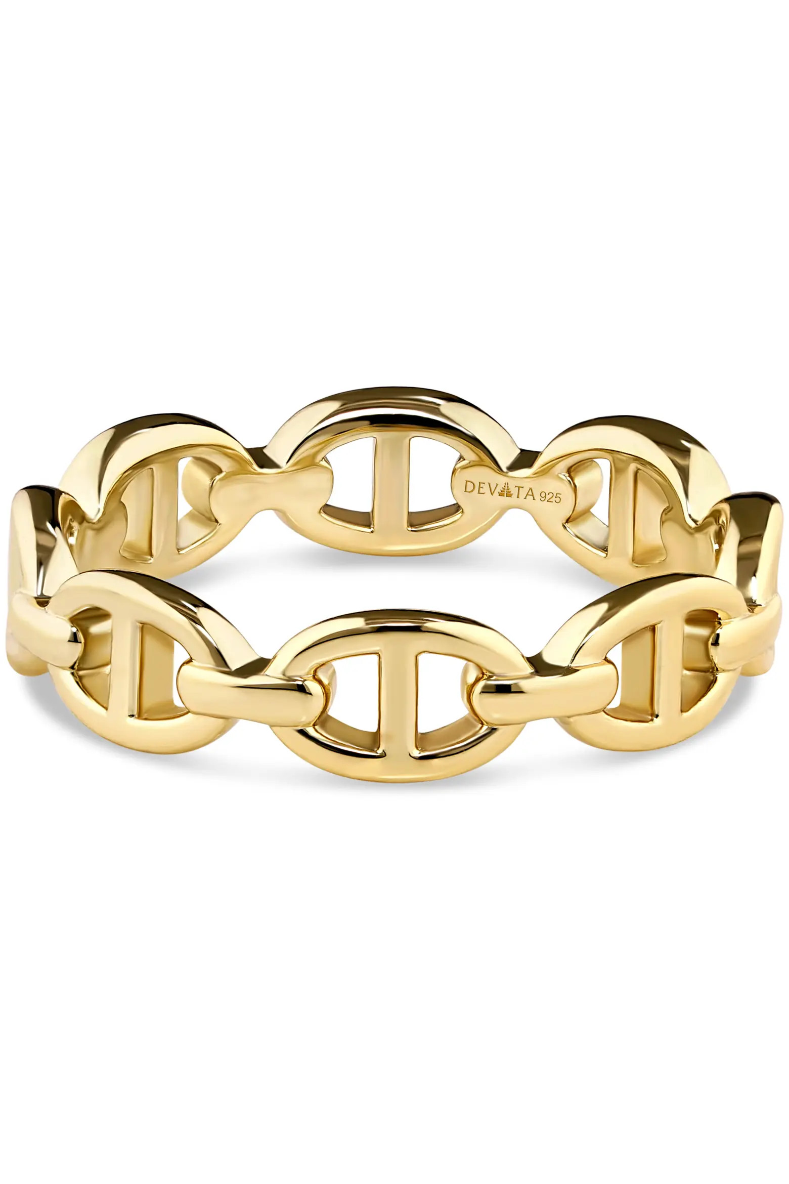 Mariner Anchor Ring in Gold Plated Sterling Silver (Women) | Nordstrom | Nordstrom