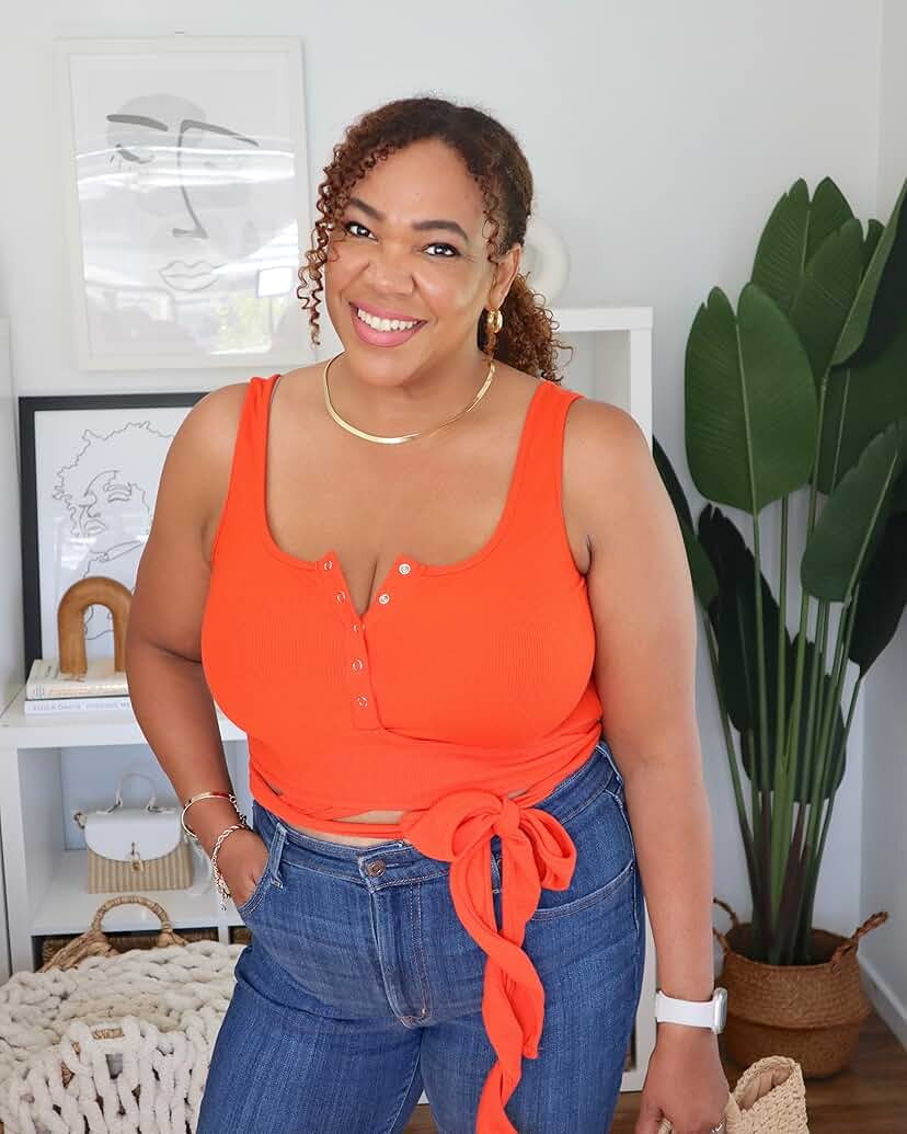 Miabella Solid 18K Gold Over 925 Sterling Silver Italian 4.5mm Flexible Flat Herringbone Chain Ne... | Amazon (US)