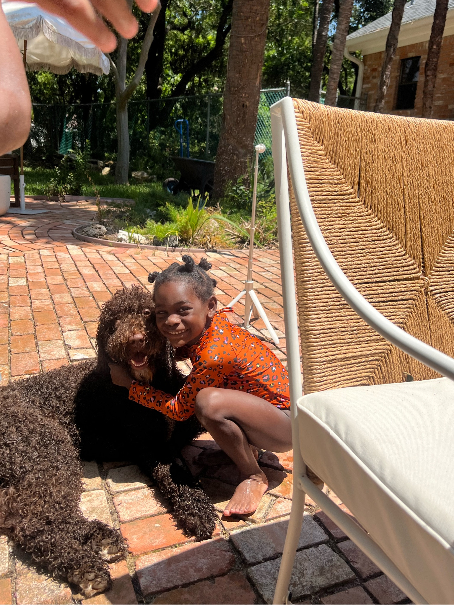 Girls long sleeve one piece swimsuit, outdoor patio furniture chair 

#LTKhome #LTKfamily #LTKkids