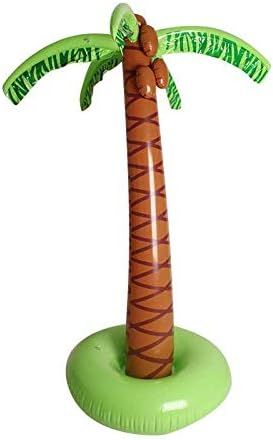 5.5 ft/66 Large Inflatable Palm Tree for Poolside Décor, Decoration for Tropical, Hawaiian and A... | Amazon (US)