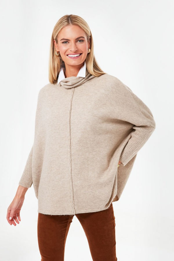 Charcoal Turtleneck Soft Sweater | Tuckernuck (US)