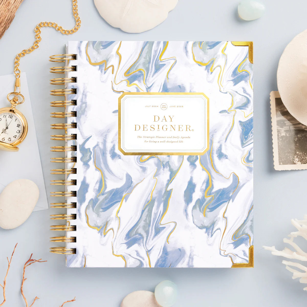 2024-25 Daily Planner: Azure | Day Designer