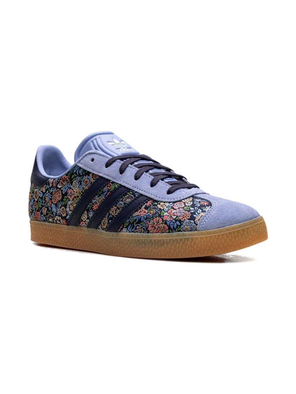 "adidas Kids x Liberty London Gazelle ""Floral Embroidery"" sneakers - Blue" | Farfetch Global
